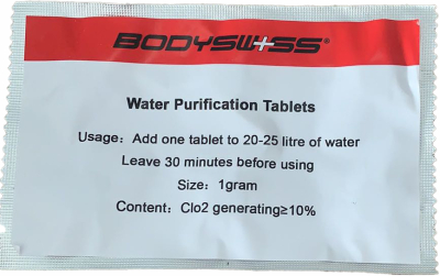 Chlortabs SWISSROWER Wassertanks